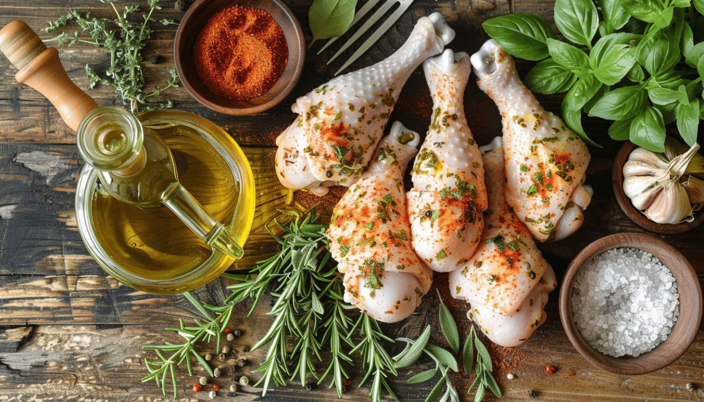 Recette simple et savoureuse pour marinade de pilon de poulet